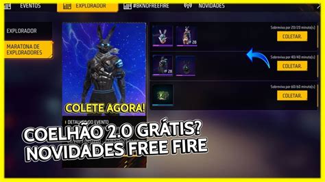 Corre Como Coletar Os Dois Coelh O No Free Fire De Gra A Novidades Ff