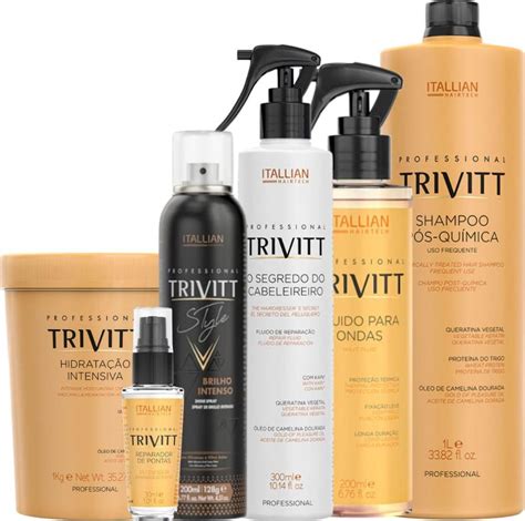 Kit Itallian Hairtech Trivitt Sexteto Salon Beleza Na Web