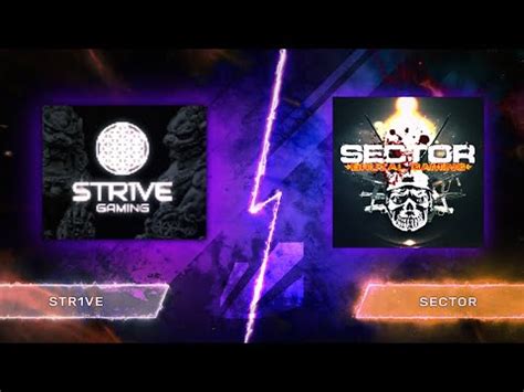 Str1ve Vs Sector International Round 3 Contractors VREL Mamut GFuel