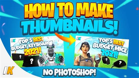 How To Make A Free Fortnite Thumbnail On Pixlr Tutorial Free Gfx