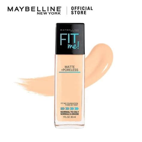 Jual MAYBELLINE FIT ME MATTE PORLLESS LIQUID FOUNDATION 128 WARM NUDE Shopee Indonesia