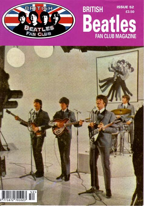 British Beatles Fan Club Bbfc Magazine Issue 52 Available Now