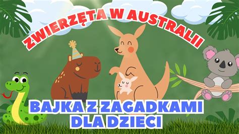 Zwierz Ta W Australii Nauka Zwierz T Dla Dzieci Zagadki Youtube