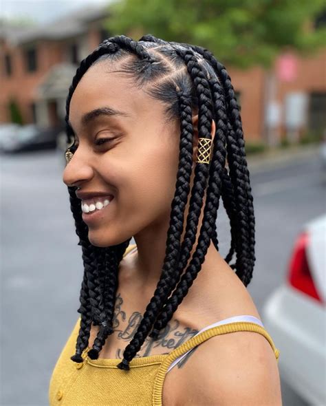 Trending Box Braid Styles 2021 4 Latest Ankara Styles 2023