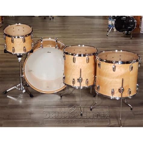 Ludwig Legacy Maple 4pc Bonham Drum Set Birdseye Maple Dcp