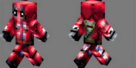 Minecraft Deadpool Skins Pack Minecraft Addons Mc Pocket