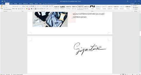 How To Create A Signature Template In Word - Free Word Template