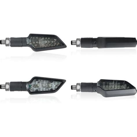 Clignotants Led Chaft Bower Noir Fum Moto Expert