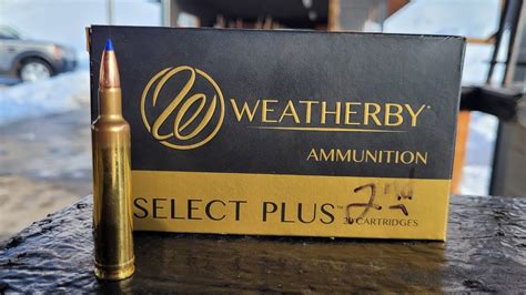 Weatherby Factory Ammo Test Weatherby Mag Youtube