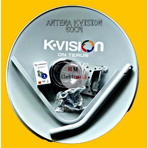 Jual Antena Parabola Kvision Cm Paket Lnb Kabel Antena Kuband