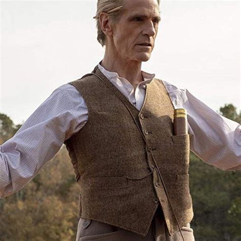 Jeremy Irons Watchmen TV Series Adrian Veidt Vest - Films Jackets