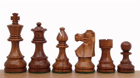 Wooden Chess Set Tiger Ebony Board With Sheesham Weighted | Etsy