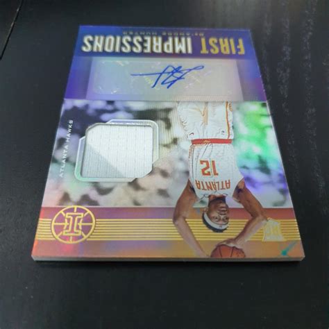 DeAndre Hunter Panini Illusions 2019 20 RPA First Impressions NBA Cards