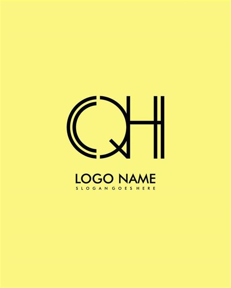 QH Initial Minimalist Modern Abstract Logo 24665601 Vector Art At Vecteezy