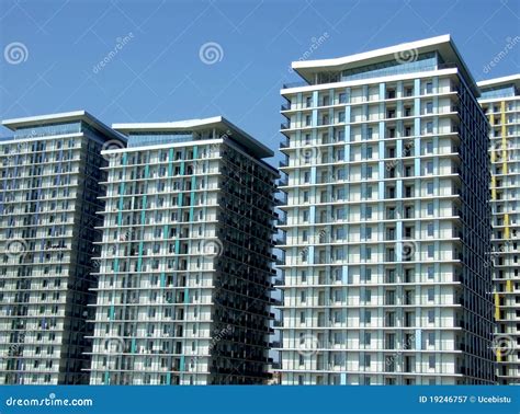 Modern Block Of Flats Royalty Free Stock Photography - Image: 19246757