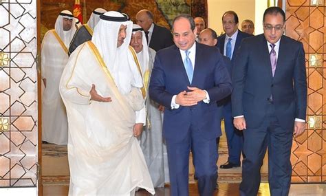 Kuwaiti Pm Meets Sisi Lauds Egypts Pivotal Role In Region Egypttoday