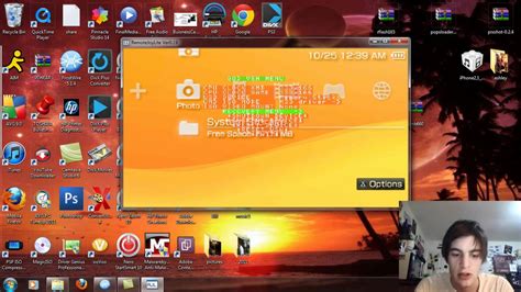 Custom Themes On Psp Custom Firmwarelight Cfw 660 Download Youtube