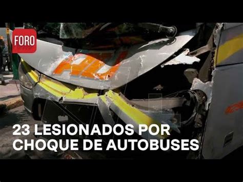 Choque De Autobuses Deja Lesionados En Alcald A Venustiano