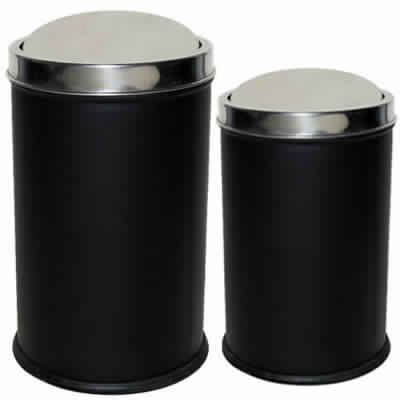 Stainless Steel Colored Swing Dustbin At Best Price In Delhi King