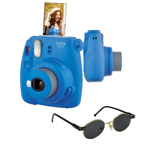 C Mera Instant Nea Fujifilm Instax Mini Azul Cobalto Culos De Sol