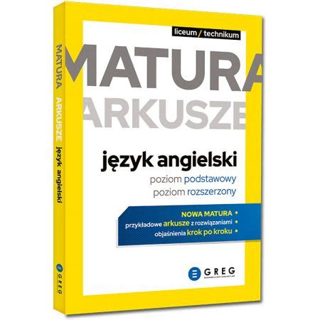 Matura Arkusze maturalne Język angielski poziom podstawowy