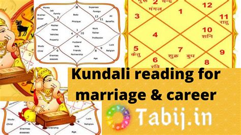 Kundali reading for marriage & career prediction by date of birth and time | Longevity