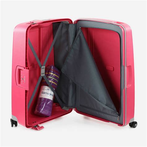 Samsonite "S'CURE" new material "flowlite" a lightest polypropylene ...
