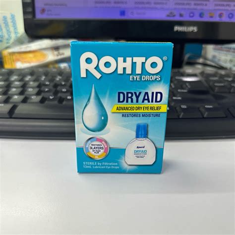 GOODLIFE ROHTO DRY AID EYE DROPS 13ML Shopee Malaysia