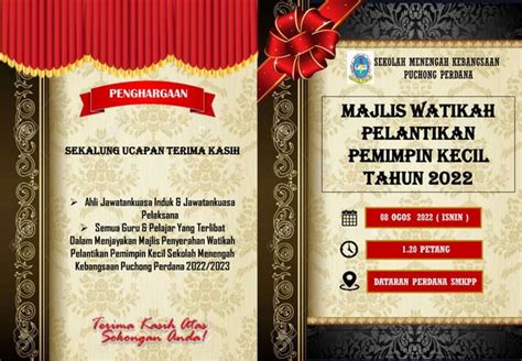 BUKU PROGRAM WATIKAH PELANTIKAN SMKPP 2022 Petang 1 Pdf