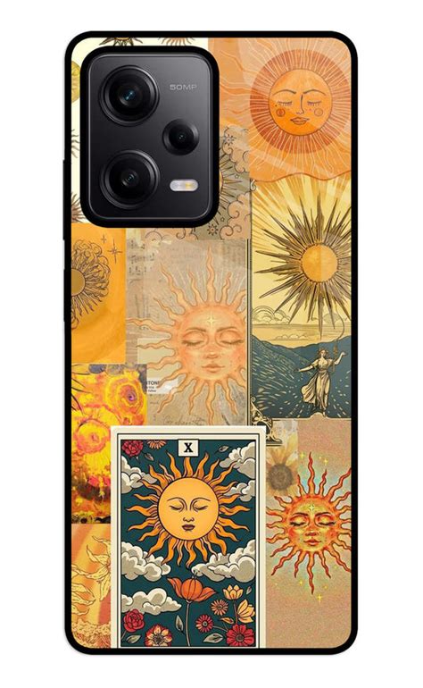 Designer Glass Case For Redmi Note 12 5g Premium Finish By Casekaro