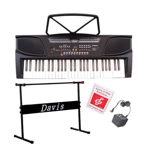 Davis D201 Electronic Keyboard With Stand Shopee Philippines