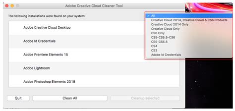 How To Use Adobe Cc Cleaner Tool And Reinstall Adobe Creative Cloud Academic Software Helpcenter