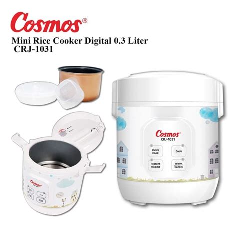 Jual Cosmos Crj Mini Portable Digital Rice Cooker L Kota