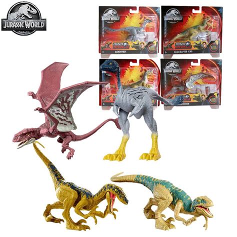 Mattel Jurassic World Movie Dinosaur Raptors Pterosaurs Ankylosaurs Tyrannosaurus Rex