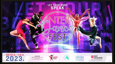 Inter Dance Fest Sarajevo Part Youtube