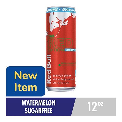 Red Bull Sugar Free Edition Watermelon Energy Drink — Upc 611269002065 — Go Upc