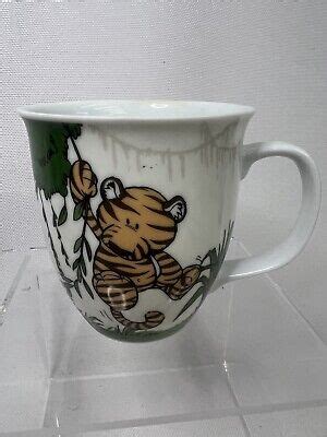 Nici Germany Tiger And Bird In Trees Porcelain Mug In Coffee Tea