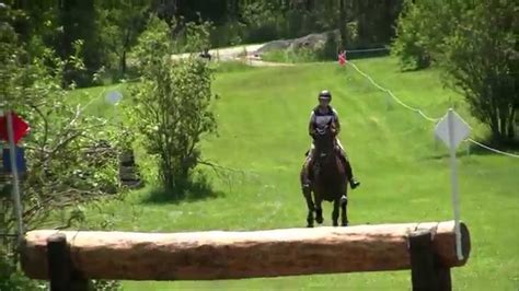 Riding The Coffin Jump At The 2013 Bromont Cci3 Youtube