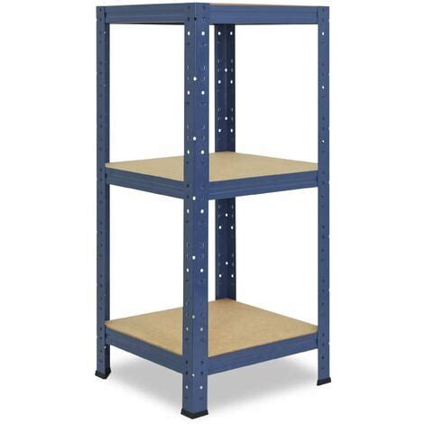 Shelfplaza Home X X Cm Scaffale Metallo Per Carichi Pesanti Blu