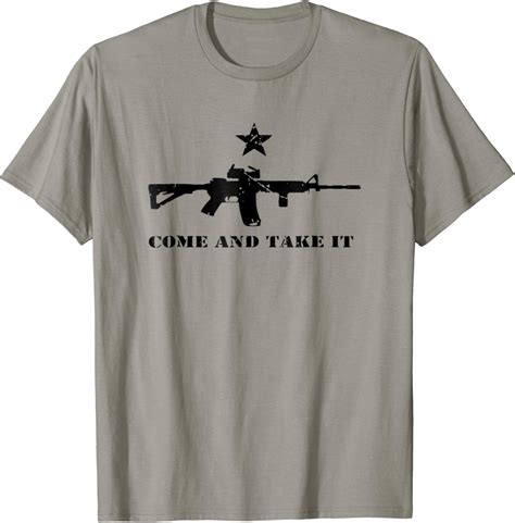 Black Ar 15 Come And Take It T Shirt Clothing