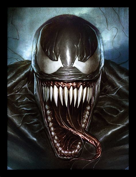 Venom Sinister Smile Poster Incorniciato Quadro Su Europosters It