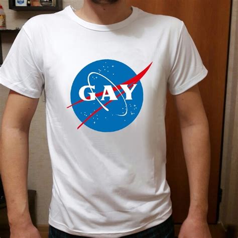 Prideoutlet Apparel Nasa Inspired Gay T Shirt