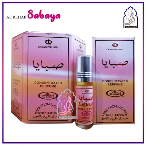 Original Al Rehab Sabaya X Ml Box Roll On Alcohol Free Made In