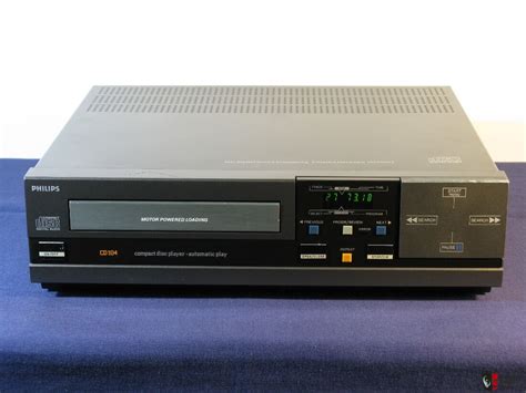 Philips Cd Compact Disk Player Cd Revox Studer Cdm Dac Tda P