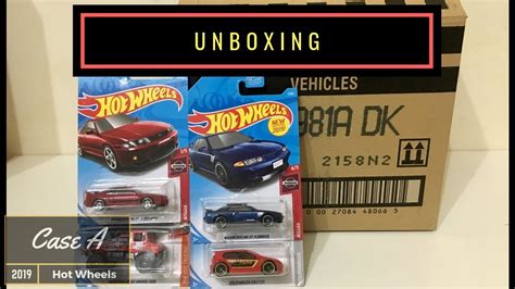 Unboxing Hot Wheels Case A Us Youtube