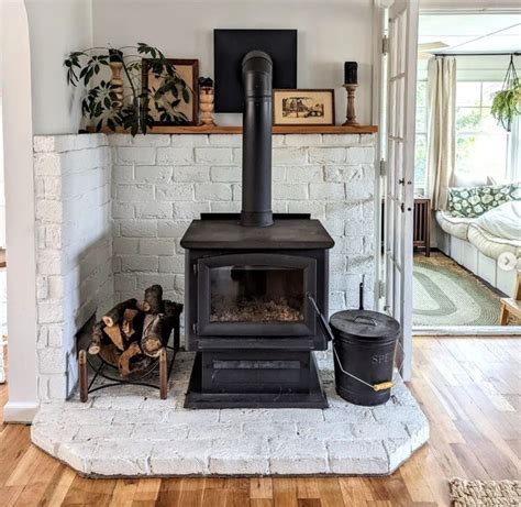 12 Beautiful Corner Wood Stove Ideas For Your Home Aesther Living Wood Stove Fireplace