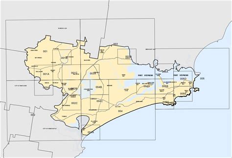 Map Of Port Stephens Verjaardag Vrouw 2020