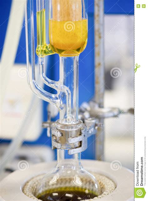 Extracteur De Soxhlet Image Stock Image Du Chimie Appareil