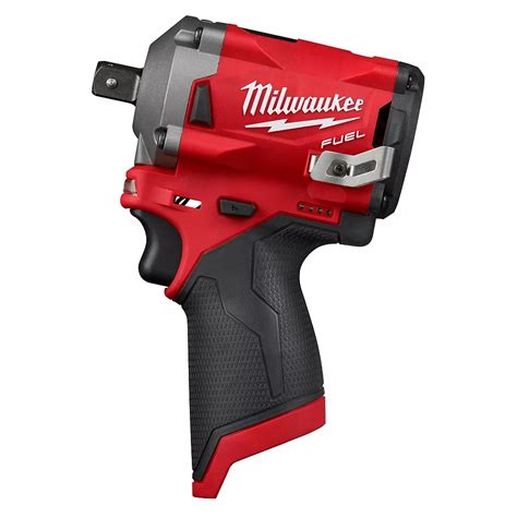 Milwaukee Tool M12 Fuel 12v Lithium Ion Brushless Cordless Stubby 1 2 Inch Impact Wrench W