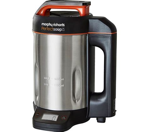 Morphy Richards Perfect Soup 501025 Soup Maker Black And Silver Fast